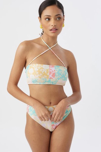 O'Neill MULTI Juniors' Olivia Dreamland Printed Bandeau Bikini Top, US X-Small - Bild 3 von 4