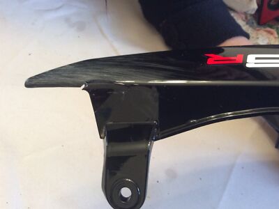 R出品 KAWASAKI ZX6R NINJA LEFT SIDE TAIL FAIRING COWL GLOSS BLACK