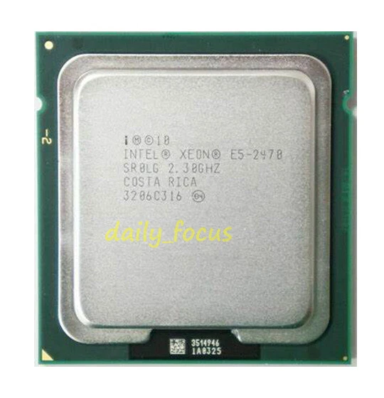 Intel Xeon E5-2420 E5-2430 E5-2440 E5-2450 E5-2470 E5-2430L E5-2407 LGA1356 CPU - Image 2 of 4