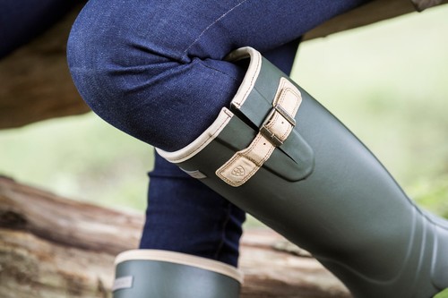 Ariat Women's Burford Insulated Wellington Boot in Olive Green - Picture 7 of 8