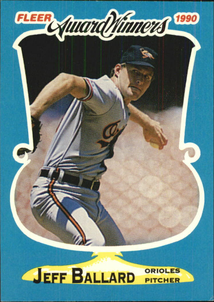 A7837- 1990 Fleer Award Winners BB Card #s 1-44 -You Pick- 15+ FREE US SHIP
