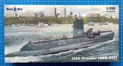 1/350 USS Growler SSG-577 (MikroMir 350-038)