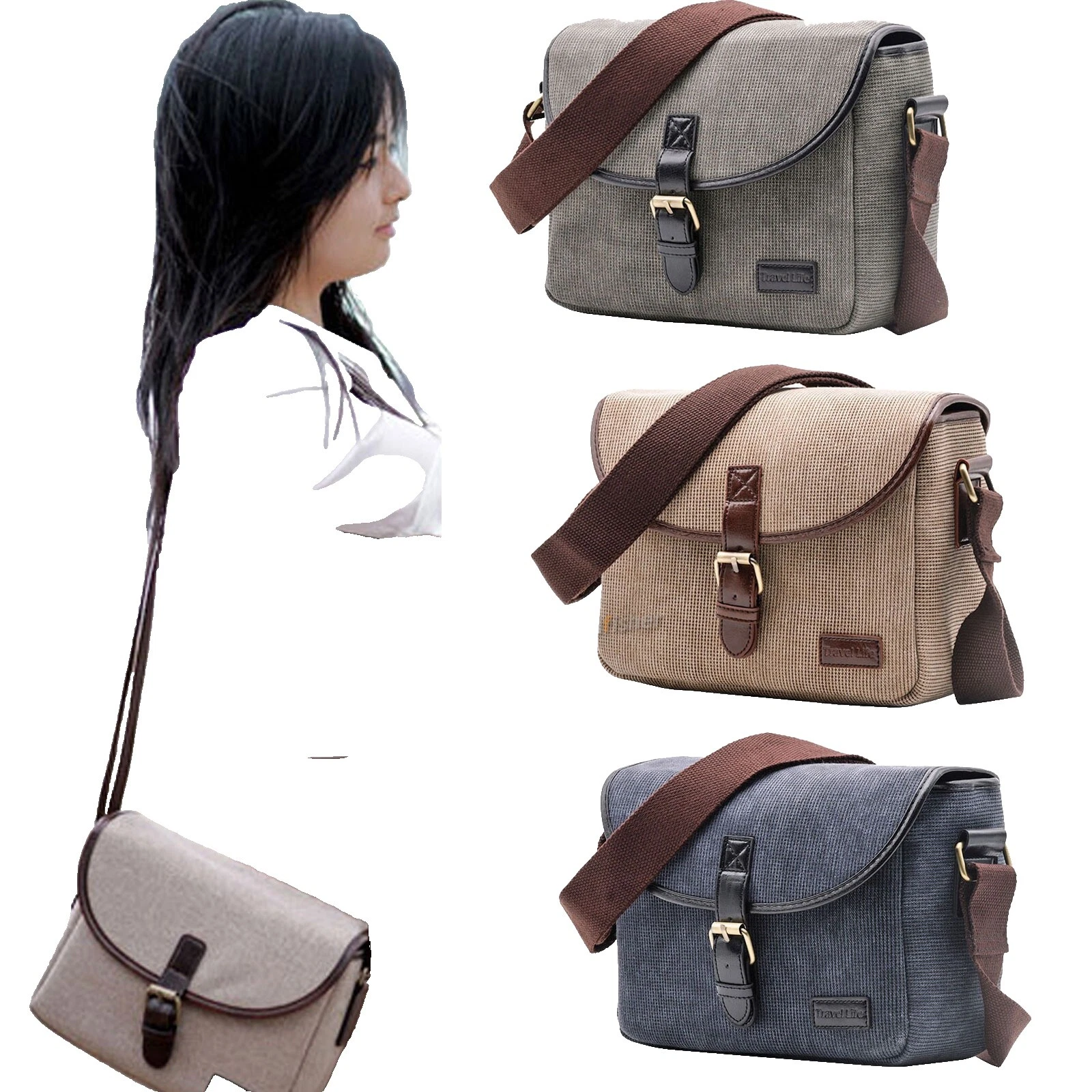 Canvas Bag Insert Camera Cases, Bags & Covers for Canon