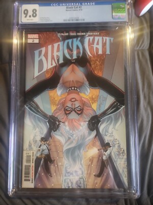 Black Cat #2/Campbell Variant/CGC 9.8