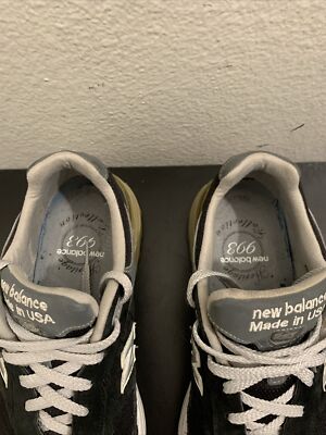 New Balance 993 WR993BK Black Running Shoes Sneakers Women's New Balance 993 WR993BK Black Running Shoes Sneakers Women's