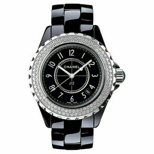 CHANEL J12 H3131 Matte Black Ceramic 42MM Automatic Men display picture 3
