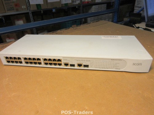 3Com 3C16475BS Baseline Switch 2226 Plus 24-Ports External Switch Managed 10/100
