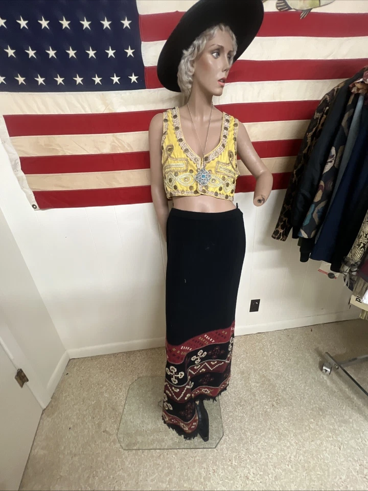 VTG Double d Ranch Women’s Western Authentic Wool Skirt (medium) (Yoakum Tx)  - Image 3 of 4