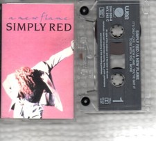 SIMPLY RED - A New Flame - Cassette Tape Album