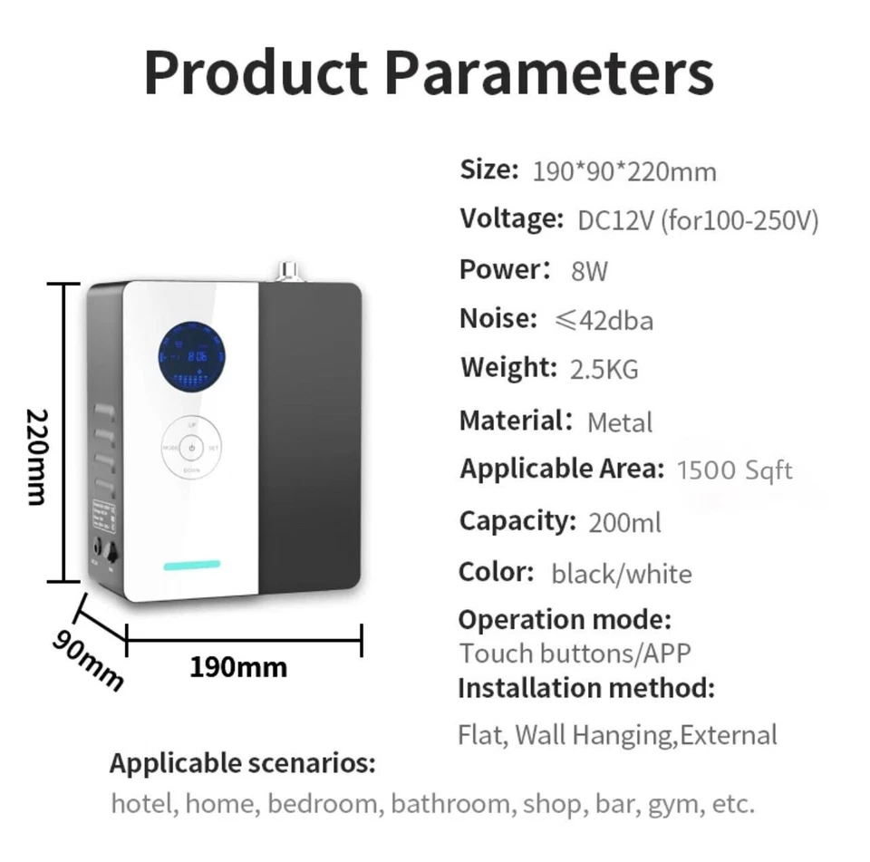 Aroma360 Scent Diffuser For 1500 Sqft or More / DaVinci360 - Hotel Collection - Image 3 of 4