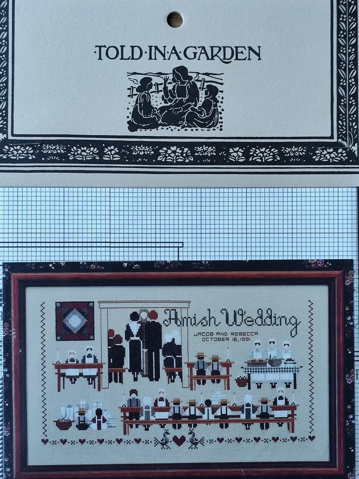 Told In Garden Counted Cross Stitch Pattern Lot of 18 Different Designs - Image 4 of 4