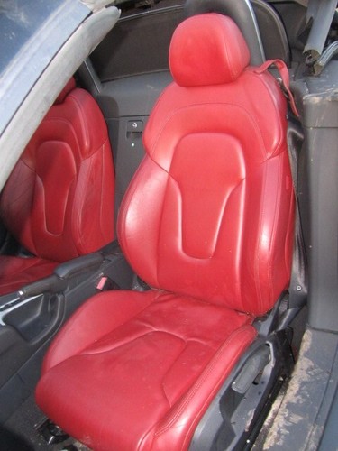 AUDI TT S LINE 2010 SOFT MAGMA RED LEATHER SEATS GENUINE MK2 8J 76K MILES R8 - Picture 21 of 22