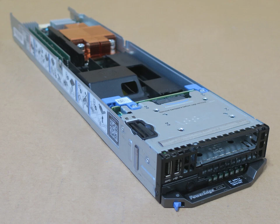 Dell PowerEdge FC430 Blade Server E5-2630v3 16GB RAM 2x 1.8" HDD Bay For FX2/S - Image 3 of 4