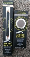 Arches Halos Luxury Brow Building Pomade in Neutral Brown Crayon in Light