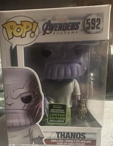 Funko Pop! Vinyl: Marvel - Thanos In The Garden #579 2020 Spring Con Exc.