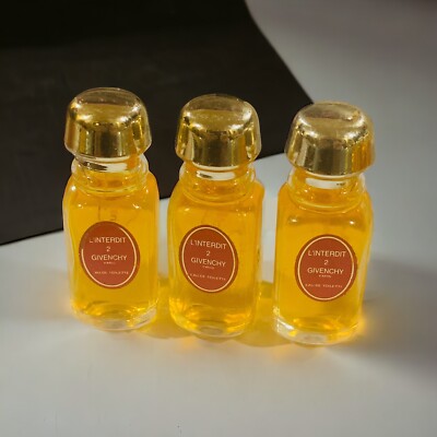 3 Givenchy L interdit 2 Eau De Toilette EDT Mini Splash France