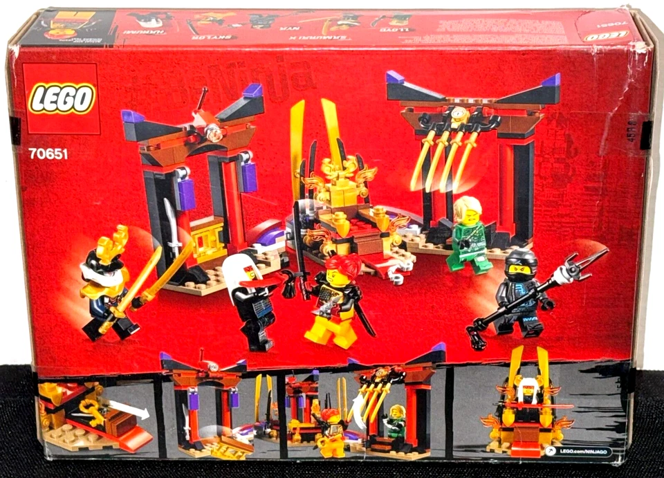 NEW! LEGO NINJAGO 70651 - THRONE ROOM SHOWDOWN / HUNTED - Image 2 of 4