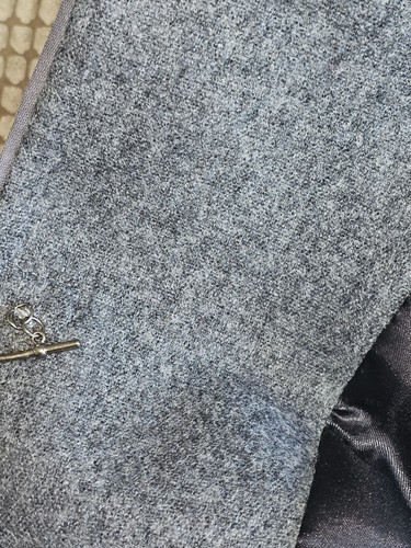 Unique Designer Blazer Jacket By Miyson Wool Grey Size Large 40inch Brand New - Picture 15 of 19