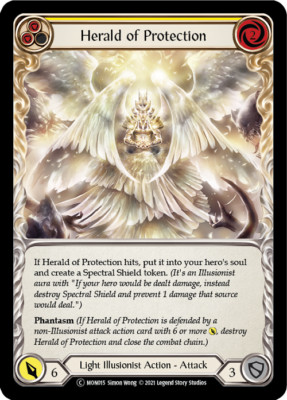 HERALD OF PROTECTION (YELLOW) X3 *FAB MONARCH (UNLIMITED)*