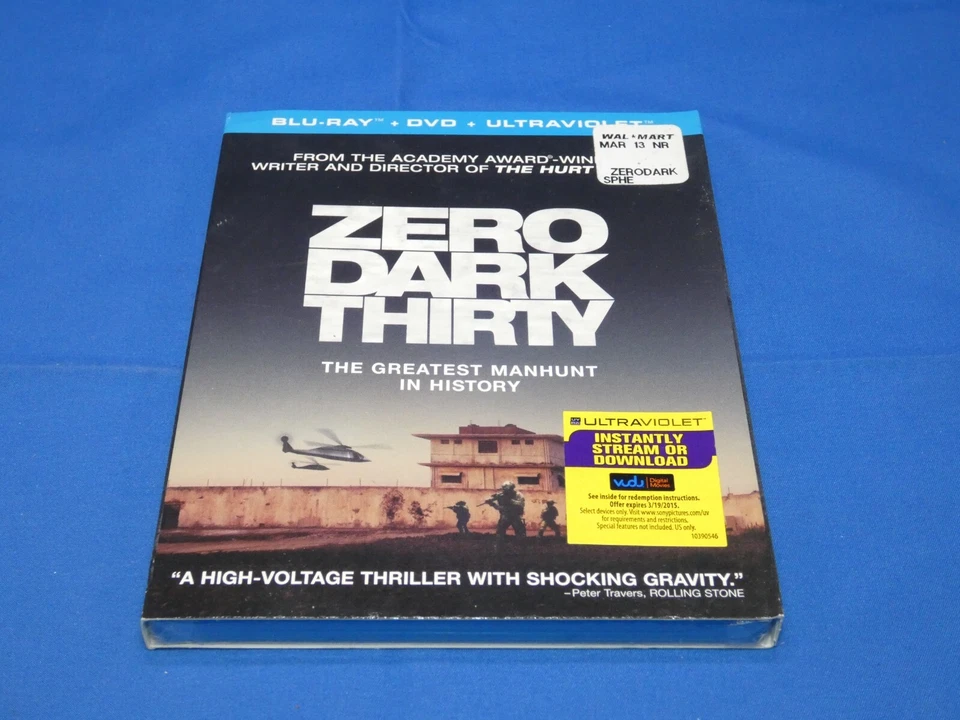 Zero Dark Thirty Blu-ray DVD Manhunt NEW With SLIPCOVER Military Drama Movie - image 2 of 4