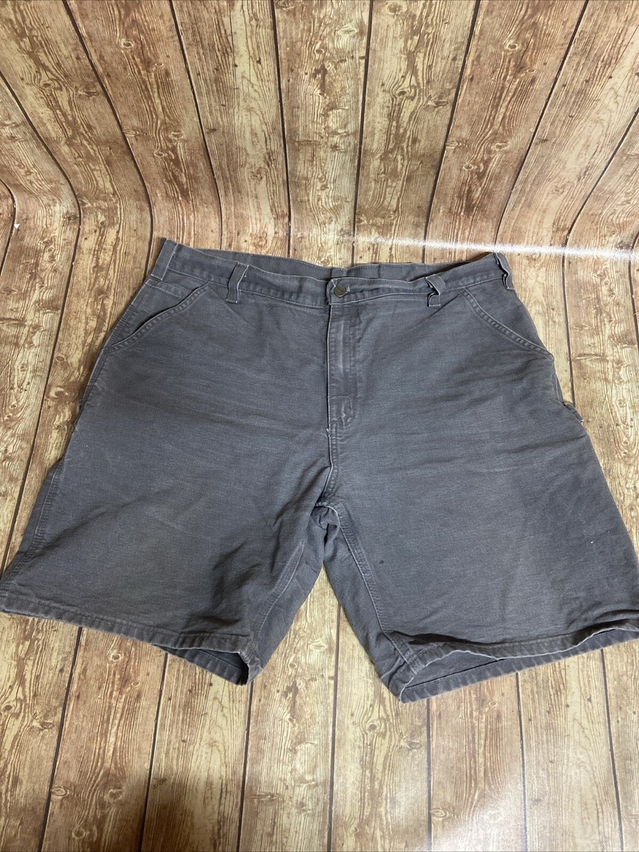 CARHARTT B185 GVL Original Fit Carpenter/Work Shorts Size 42 Grey