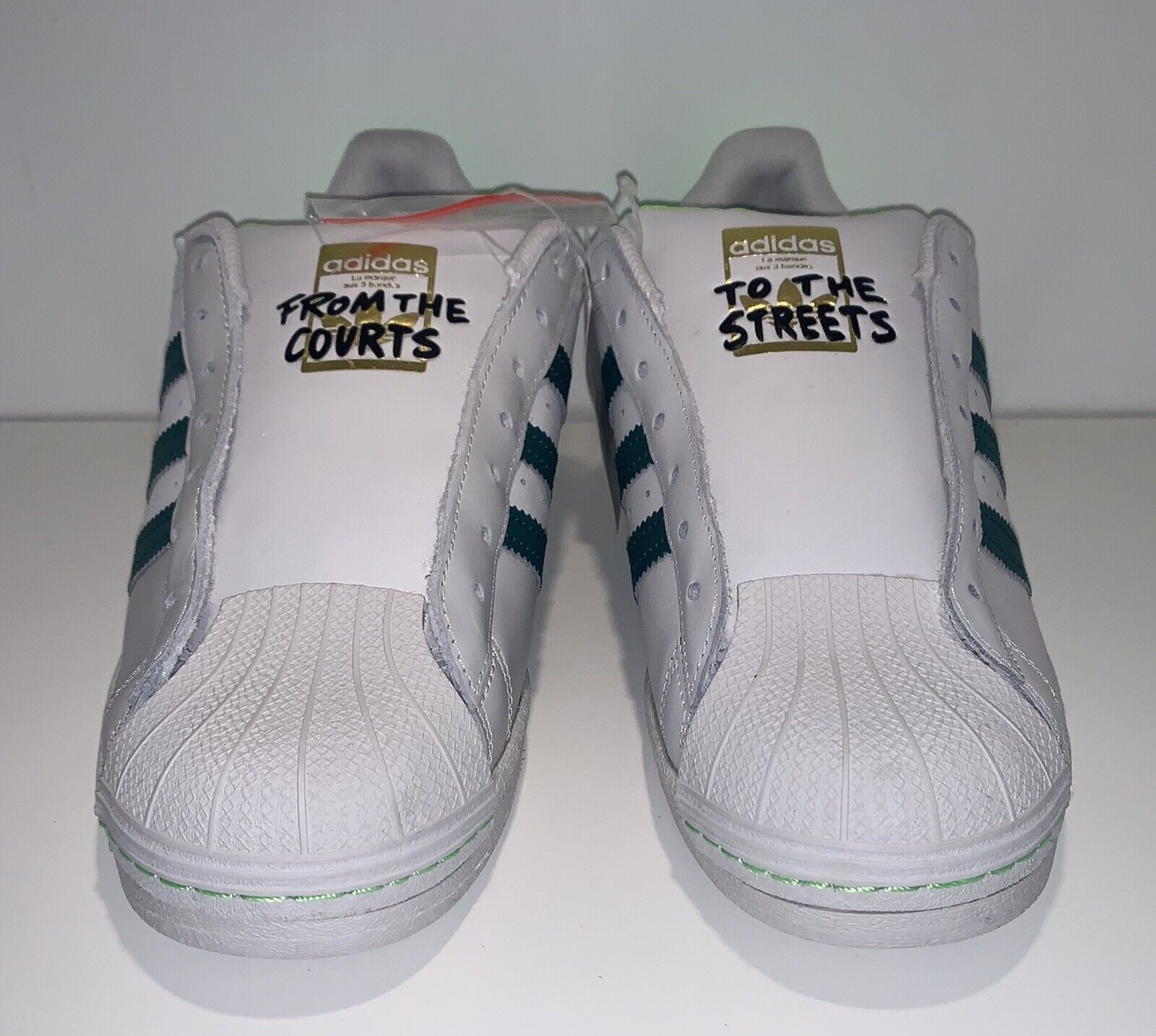 Adidas Superstar Laceless Mens Shoes Size 8 White Fv2804 | eBay