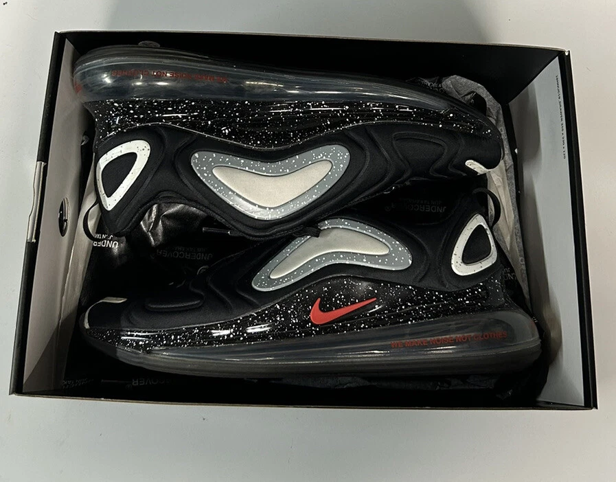 Destilar pandilla partes 🔥USED Nike Air Max 720 Undercover Black Size 10. CN2408-001 | eBay