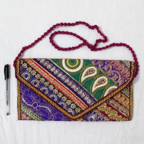 Vintage Tribal Banjara indische handgefertigte ethnische Frauen Mehrzweck Clutch Tasche o - Bild 1 von 5