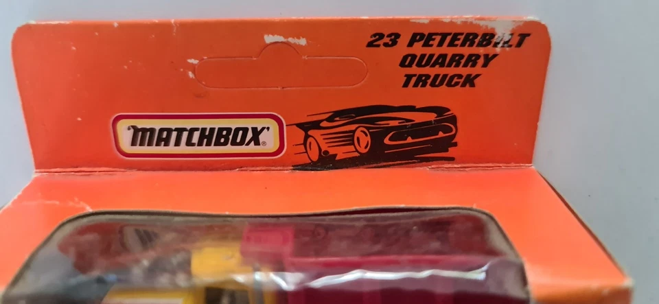 Camión de cantera Peterbilt Matchbox 23 1997 - PACE - El camión de volteo Peterbilt Foto 3 de 4