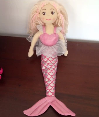 mermaid plush doll australia