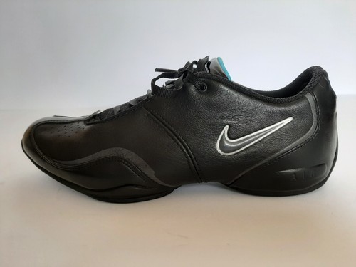 Retro Vintage Nike Air Leder Damen Sneakers Nike women Gr. 40 in schwarz