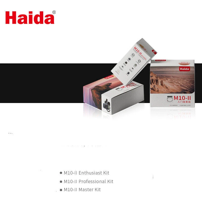 Haida 100mm M10-II holder enthusiast kit with Filter drop-in CPL
