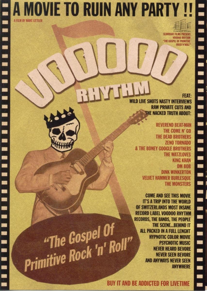Voodoo Rhythm - The Gospel of Primitive Rock'n' Roll (DVD)