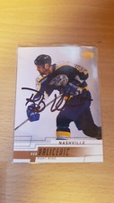 Rob Valicevic ERC Ingolstadt UD 2001 NHL Card SIGNIERT Unterschrift Autogramm