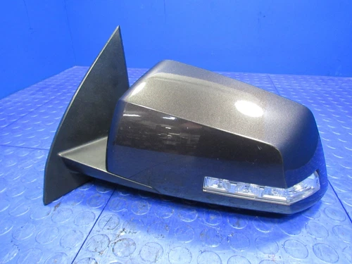 09-14 Traverse Acadia Left LH Driver Power Door Spotter Mirror Gray 3009