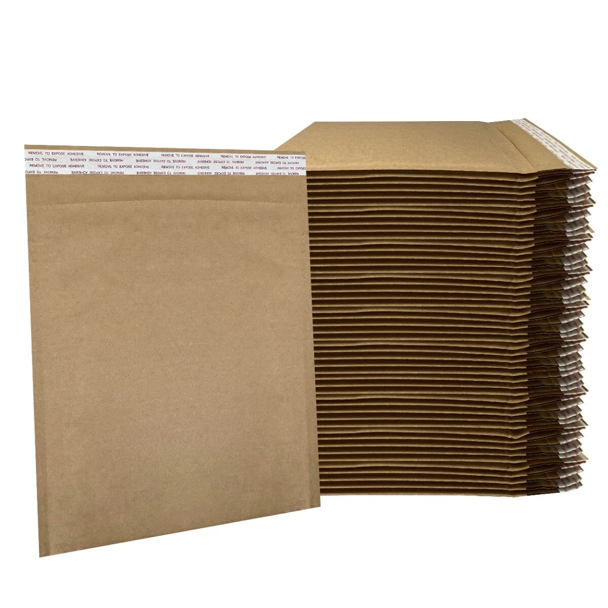 UOFFICE HoneyComb Natural Kraft Paper Shipping Mailers Pack of 30