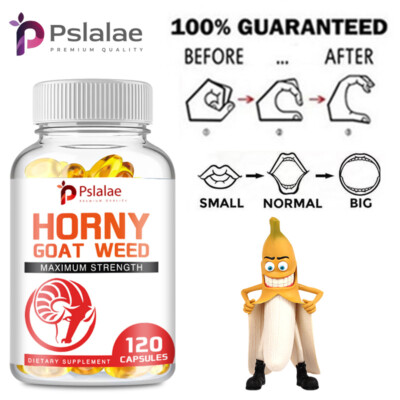 Horny Goat Weed   Testosteron-Booster, Energie-Ausdauer   Sägepalme, Ginseng