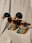 Vintage Pair Of Mallard Ducks 9.5 Inches  Maybe Royal Copley — photo 3