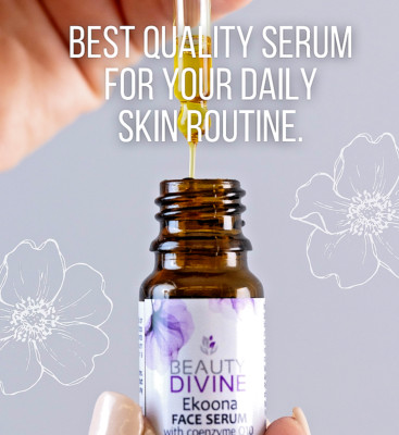 FACE SERUM Coenzyme Q10/Instant Face Lift Serum/ Wrinkle Serum/ BEAUTY DIVINE