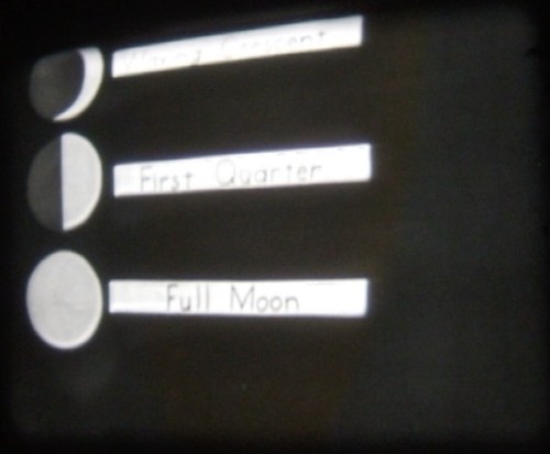 Phases of The Moon 16mm film kinescope educational Our Scientific World PBS WTVS - Picture 8 of 13