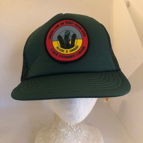 Vintage Connaught Range and Primary Training Centre Trucker Snapback hat Q1