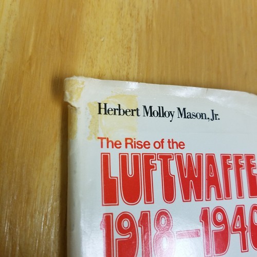 The Rise Of The Luftwaffe 1918-1940 Herbert Mason Jr. 1973 HC DJ German Nazi - Picture 6 of 9