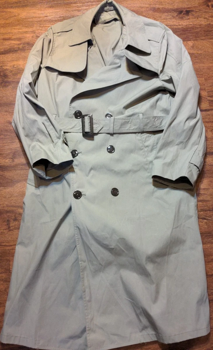 Defense logistics shop agency trench coat