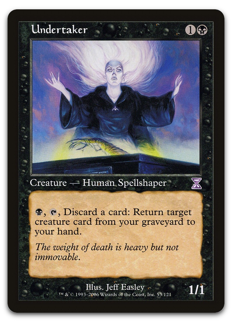 Undertaker #53 (LP) Timeshifted TSB Magic MTG