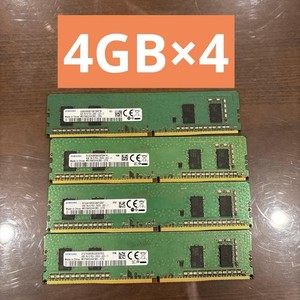 SAMSUNG 4GB DDR4 PC4-2666 4 Module 16GB Arbeitsspeicher RAM M378A5244CB0-CTD