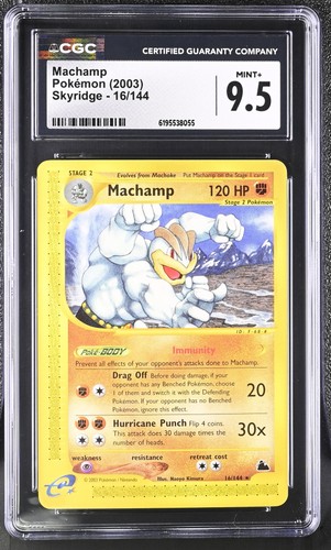 Machamp graded CGC 9.5 for sale on eBay