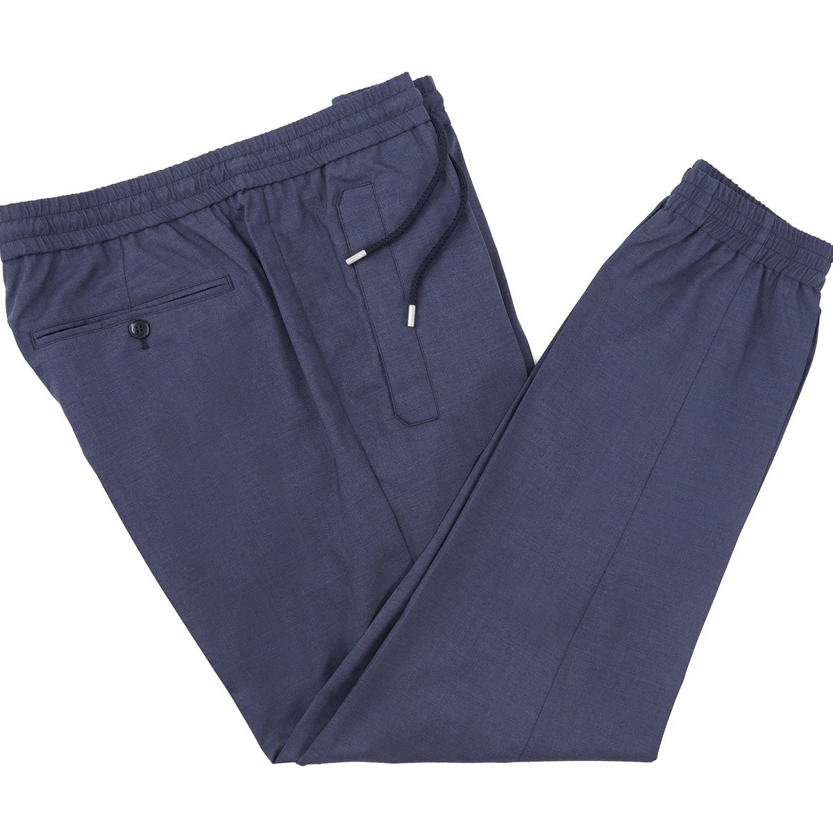 Brett Johnson Blue Extrafine Wool Drawstring Jogger Pants L 35-37 (Eu 52) NWT
Opens in a new window 