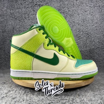 Nike Dunk High Premium Vintage 2006 \'Glow In The Dark 2\' Size 9 Men 312786-131 Dunk High Premium  main image 3