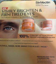 New Sealed StriVectin Super-C Eye Vitamin C Eye Cream Set, 15ml  5ml