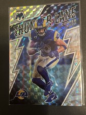 2022 Panini Mosaic Silver Prizm Thunder Lane #TL-7 Cooper Kupp Los Angeles Rams